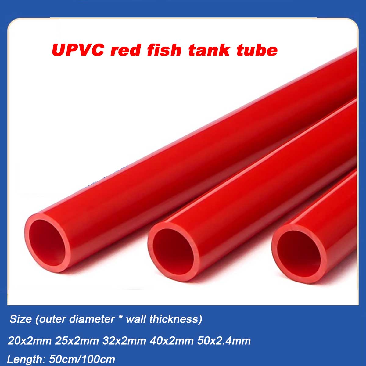 Planted Aquarium Youtube - 20 ~ 50 มม.หลอด UPVC Aquarium