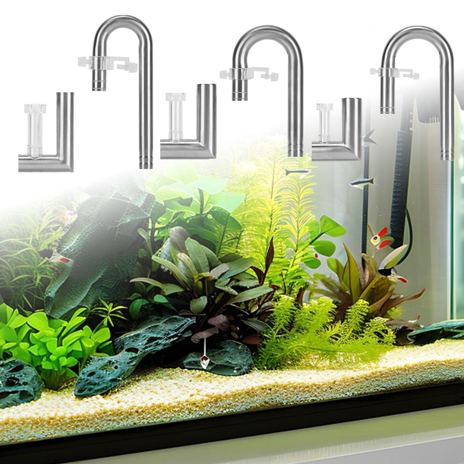 Planted Aquarium Youtube - ท่อไลลี่สำหรับตู้ปลา ใช้ในตู้ปลาน้ำจืด ช่วยกำจัดคราบน้ำมัน ปรับระดับได้