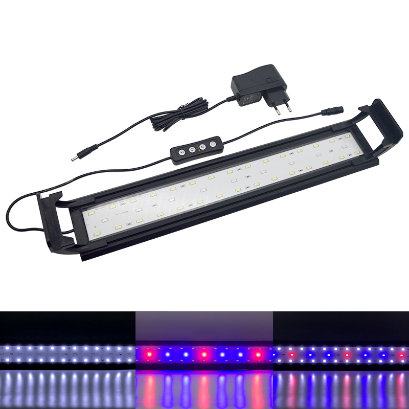 Aquarium Plant Display - Aquarium LED Light สำหรับ16-64ซม.Full Spectrum หลอดไฟ