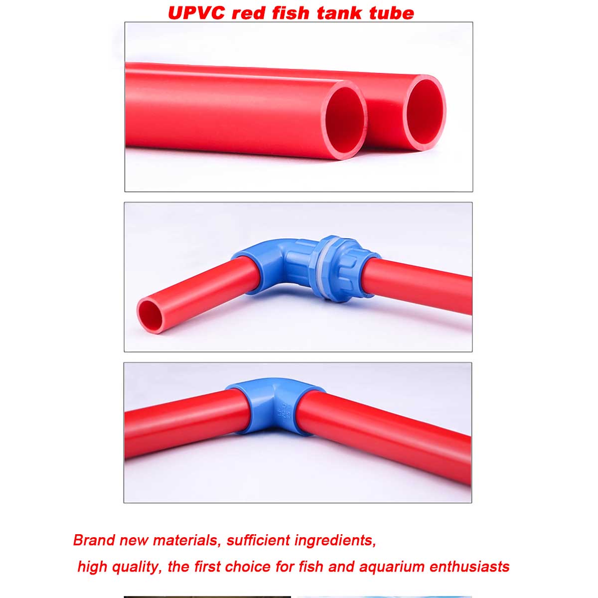 20 ~ 50 มม.หลอด UPVC Aquarium  - Planted Aquarium Youtube บทวิจารณ์และราคา