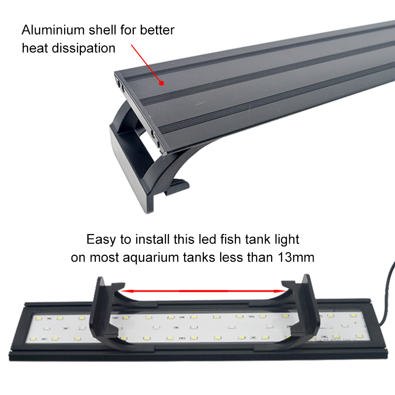 Aquarium LED Light สำหรับ16-64 - Aquarium Plant Display บทวิจารณ์และราคา