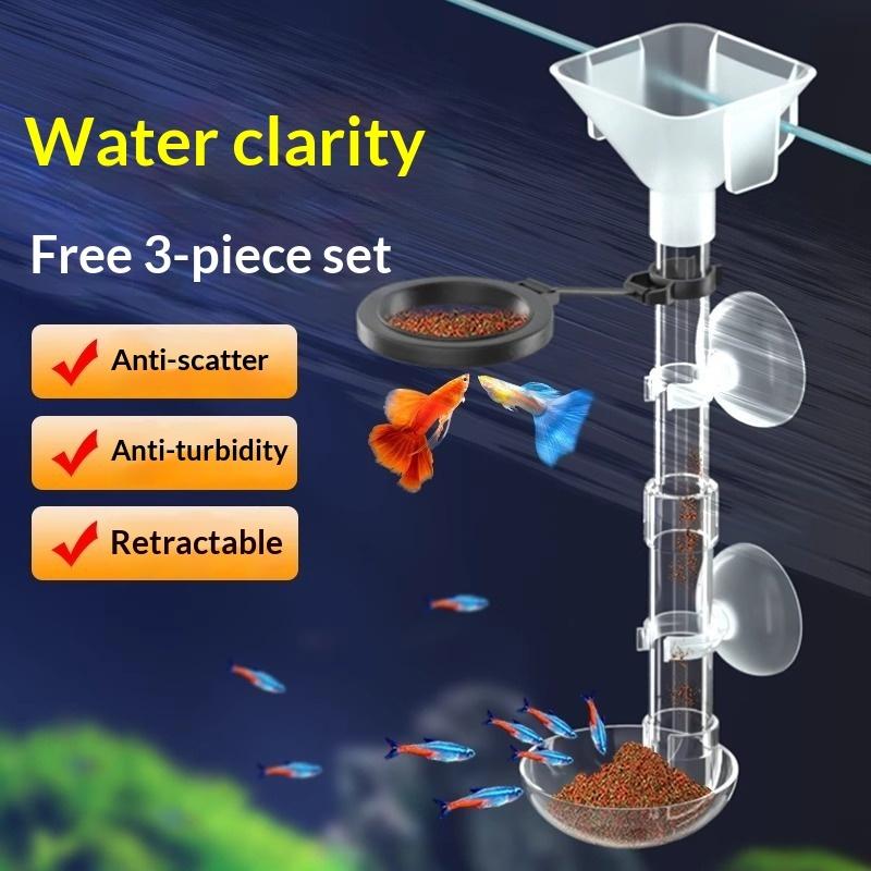 พร้อมถ้วยดูดป้องกันอาหารกระจาย - Planted Aquarium Youtube บทวิจารณ์และราคา