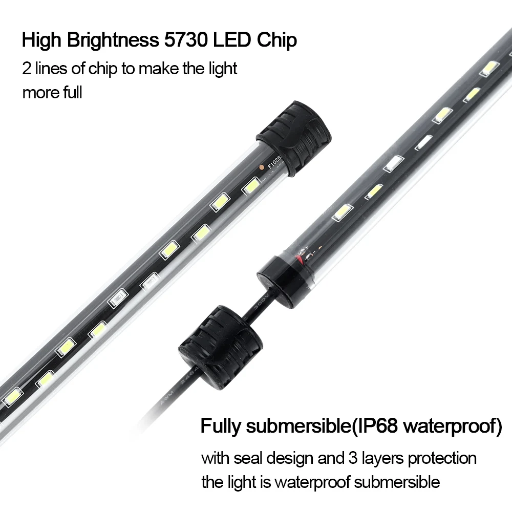 58 ซม.Aquarium Light LED Plant - Aquarium Plants Book บทวิจารณ์และราคา